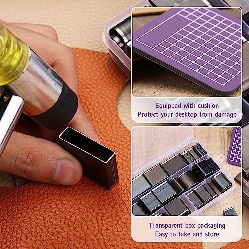 55 Shape Style Hollow Punch Cutter Tool, Leather Punch Die Cutter - size: 55 Shapes