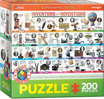 EuroGraphics Great Inventions Jigsaw Puzzle (200-Piece) - size: 200 Piece Puzzle, style: EuroGraphics Great Inventions Jigsaw Puzzle (200-Piece) (6200-0724)
