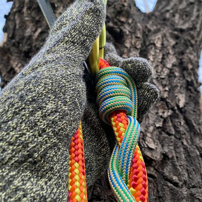 GM CLIMBING Micro Prusik Minding Pulley 25kN CE UIAA Certified 12mm Single Pulley Mobile Side Plates for Arborist Rigging Climbing Rescue - color: Pulley Kit | Red Pulley, Twist Lock