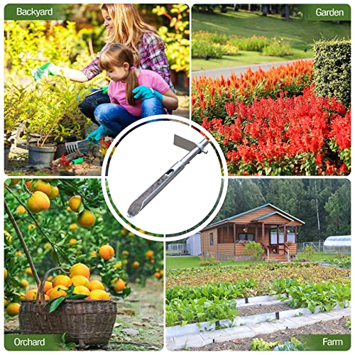 Soil Probe 40 Inch with 2 Bags, Soil Sample Probe with Ejector for Lawn House Plants, T-Handle Soil Sampler Probe Rod with Pedal, Stainless Steel Soil Test Kits Tool for Soil Sampling - size: 40"