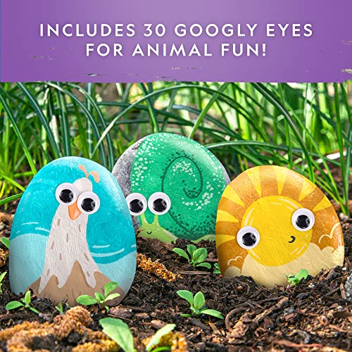 National Geographic Rock Painting Arts and Crafts Activity Kit for Kids - style: Animal Fun