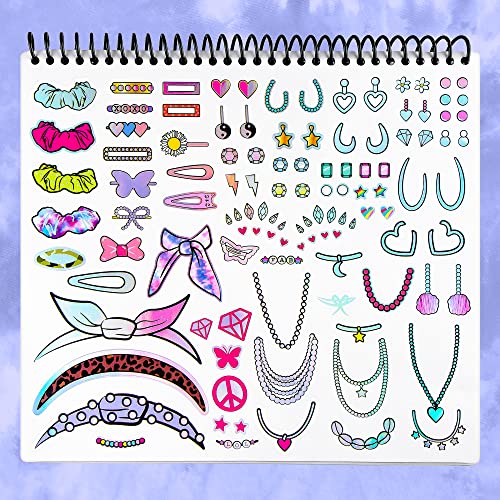 Fashion Angels Make-up & Hair Design Sketch Portfolio - color: Make-up & Hair
