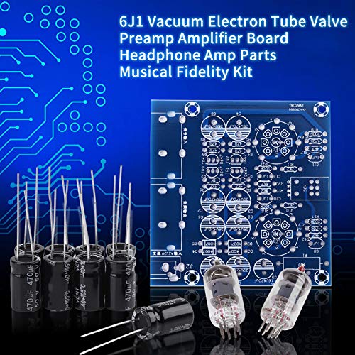 PCB Board DIY kit Vacuum Electron Tube DIY Tube Amplifier kit Tube Amplifier kit Valve Preamp Amplifier Board Tube Headphone Amplifier Kit Headphone Amp Parts Musical Fidelity Kit DC12V