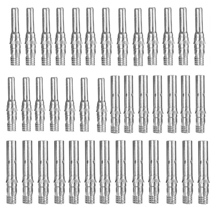 40PCS (20 Pair) MC4-Compatible Solar Connector Kit, 20 Pair Male & Female Pins Connectors for Solar Panel PV System Installation - size: 40PCS(20 Pairs) Male&Female Pins Connectors