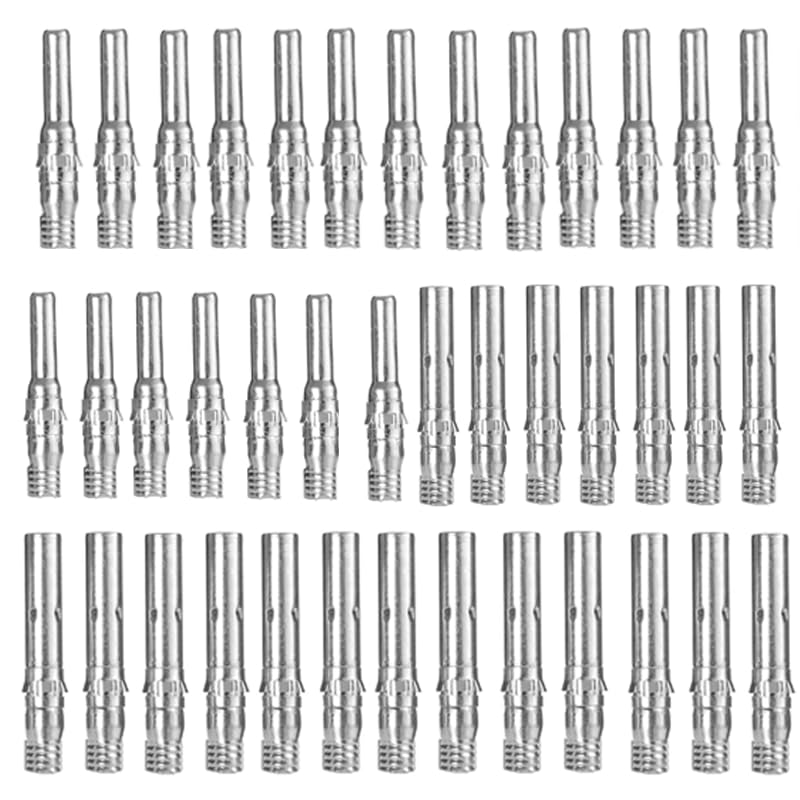 40PCS (20 Pair) MC4-Compatible Solar Connector Kit, 20 Pair Male & Female Pins Connectors for Solar Panel PV System Installation - size: 40PCS(20 Pairs) Male&Female Pins Connectors