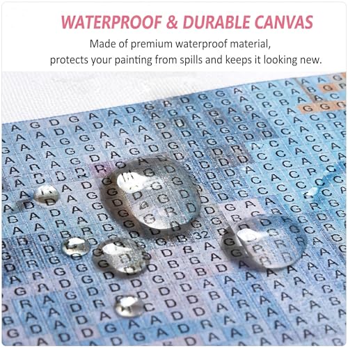 Beach Dog Diamond Art Kits for Adults, Funny Animal Diamond Painting Kits - color: HS034-1