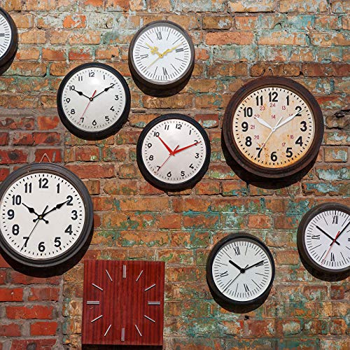 Outus 5 Pcs Quartz Clock Movement, 7 Pairs Hands, DIY Repair Kit, 18 mm