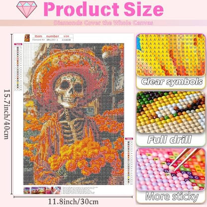 WUDWL 9 Pack Diamond Art Kits for Adults Diamond Painting Kits for Adults - color: DP03392