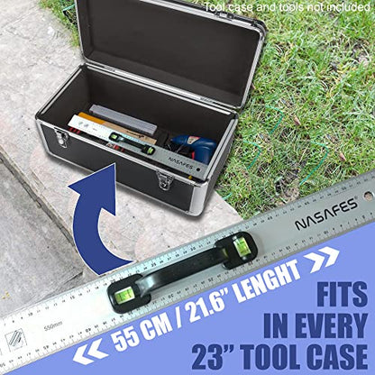 Aluminum Straight Edge Ruler with Handle, Cutting Ruler and Safety Ruler