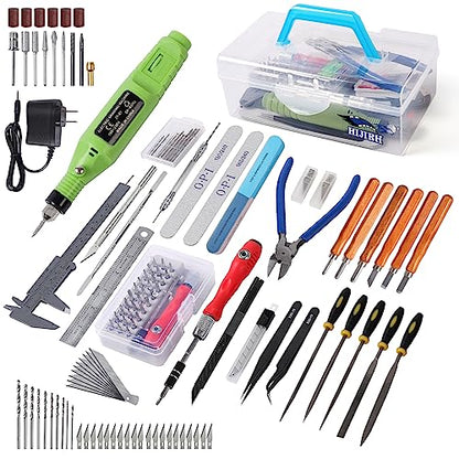 HIJIRH 108PCS Model Kit Tool,Gundam Model Tool Kit,Hobby Building Tool Kit