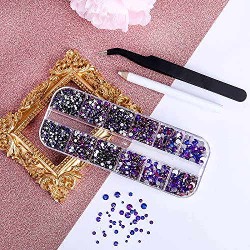 3792pcs Magma Flatback Rhinestones for Bedazzling - color: Magma