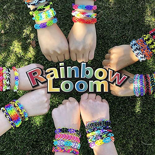 Rainbow Loom Duo Combo with 4,000 Jewel Rubber Bands & Organizer Case