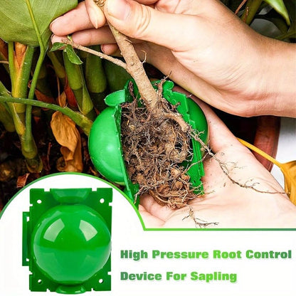 Tree Root Growing Boxes - 10-Piece Set with Propagation Pods and High Pressure Propagation Devices