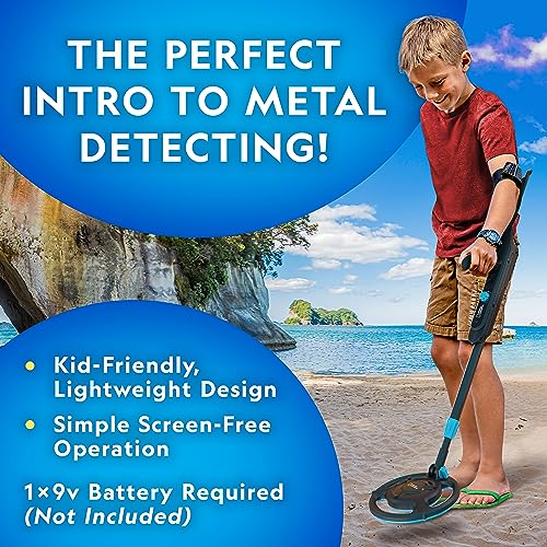 National Geographic Starter Metal Detector Kit for Kids Ages 8-12