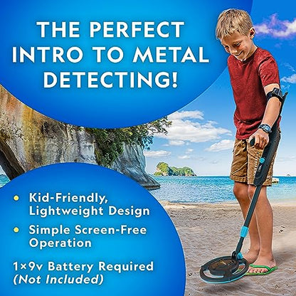 National Geographic Starter Metal Detector Kit for Kids Ages 8-12