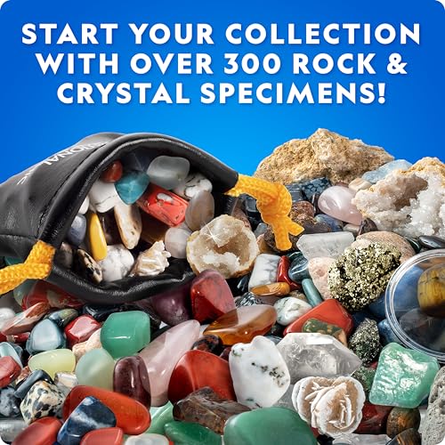 National Geographic Geology Kit with Crystals, Gem Dig, & Rock Collection - style: Geology Bundle