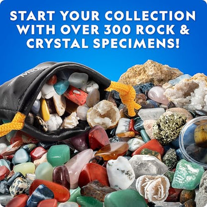 National Geographic Geology Kit with Crystals, Gem Dig, & Rock Collection - style: Geology Bundle