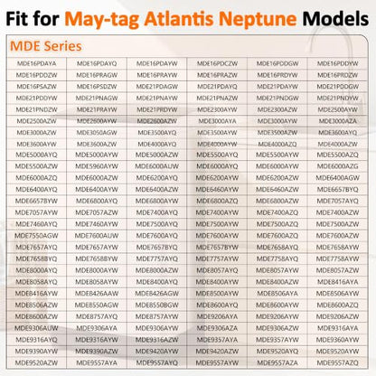 303373K Dryer Roller repair Kit Fit for May-tag Atlantis Neptune Dryer Parts MDE7600AYW MDE9206AYW MDG4000BWW MDG5500AWW MDE4000AYW MDE6400AYW MDE5500AYW MDE7400AYW MDE3000AWW MDE2500AYW MDE3000AYW