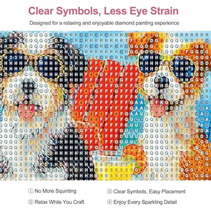 Beach Dog Diamond Art Kits for Adults, Funny Animal Diamond Painting Kits - color: HS034-1