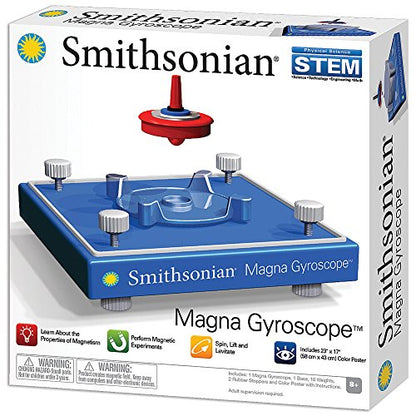 Smithsonian Science Activities Magna Gyroscope Blue 6"x6"