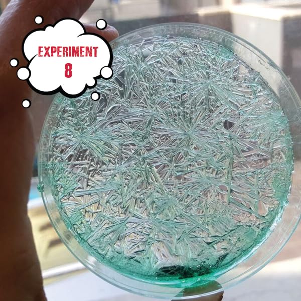 Einstein’s Crystal Craze LAB Science Kit for Kids. 18 Science Experiments Inside STEM for Boys & Girls Aged 10 and Above. Detailed Picture Guide Included. - color: Pink and Azul
