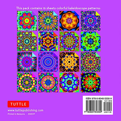 Origami Kaleidoscope Paper Pack Book: 256 Double-Sided Folding Sheets (Includes Instructions for 8 Models)