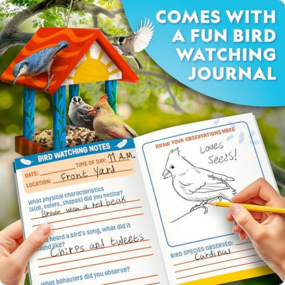 National Geographic Build Your Own Bird Feeder Craft Kit for Kids - style: DIY Bird Feeder