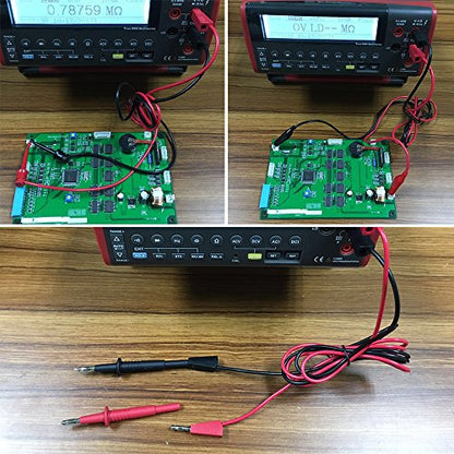 3 Pair Multimeter Leads Electrical Test Lead Kit