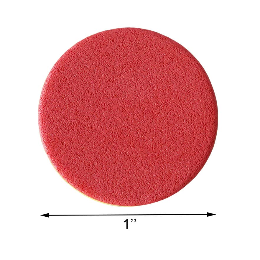 DNB 2-Color Foam Counters - 1 Inch Red-Yellow Double-Sided Math Counters, Early Learning Counting Chips, 1000 Pieces - style: 1000PCS