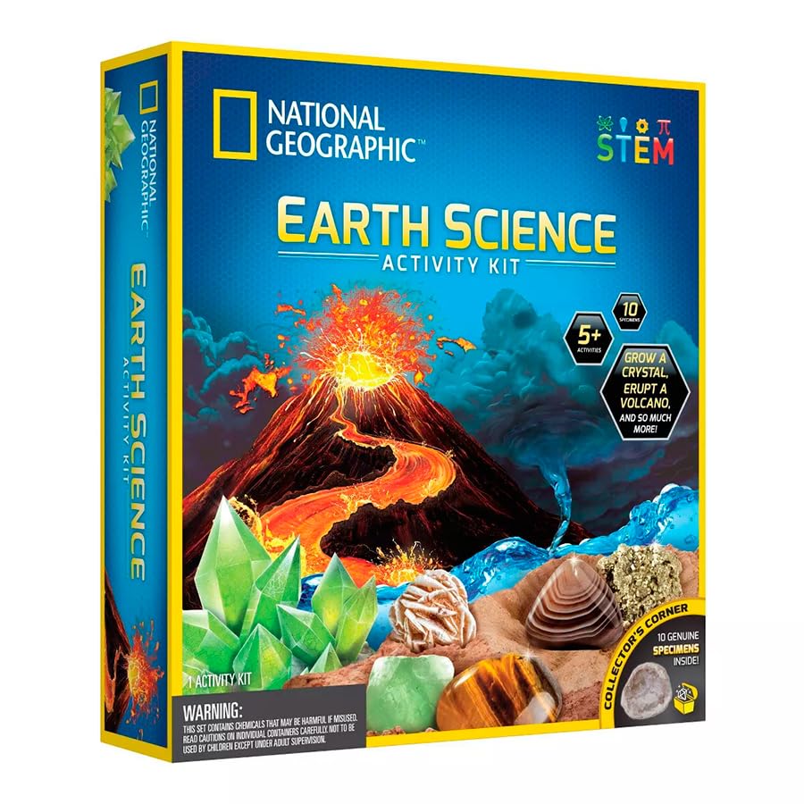 Blue Marble National Geographic Earth Science Activity Kit Science & Nature for Babies