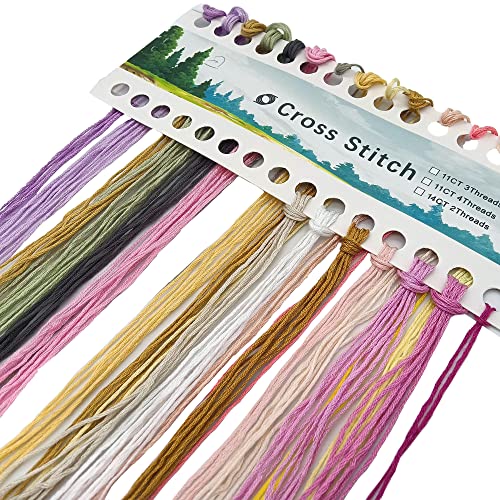 Howie's Needlepoint Cross Stitch Kits, 11CT Pre-Printed Pattern Needlepoint Kits, Full Range of Stamped Starter Kits (Mary's Skirt, 15.4 x 13.4 Inch) - color: Mary's Skirt