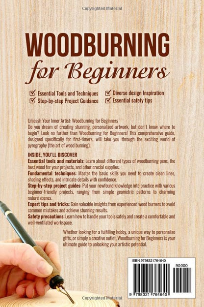 Woodburning for Beginners: Essential Tools and Techniques: Woodworking Guide