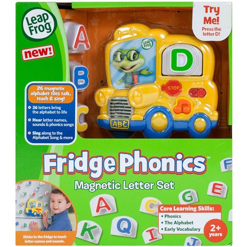 LeapFrog Fridge Phonics Magnetic Letter Set, Yellow - color: Yellow