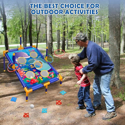 Animal Bean Bag Toss Game Toy Outdoor Toss Game - color: 3-in-1