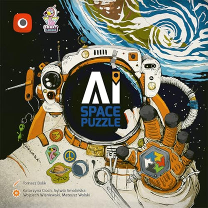 A.I. Space Puzzle, Strategy Board Game, for 2 to 5 Players and Ages 8+