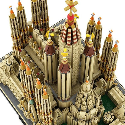 Spain Sagrada Familia Cathedral Church Building Sets,10045 PCS for Adult - style: Sagrada Familia