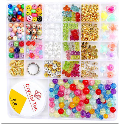 6380 PCS Jewelry Making Kit for Girls Ages 6-12 – nikkiGuo Seed Beads Clay Beads UV Color Changing Glow in the Dark Pony Beads Letter Beads Charms Tools Gift Box Bracelet Making Kit for Kids Teens - color: Style B