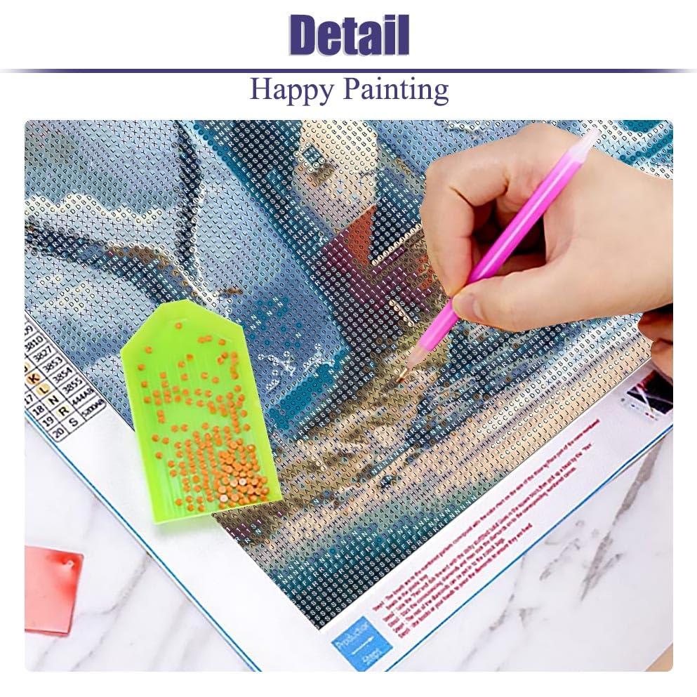 WUDWL 3 Pack Diamond Art Kits for Adults Diamond Painting Kits for Aduls - color: Q-023