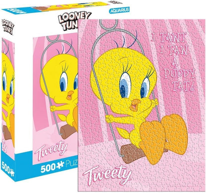 Looney Tunes Jigsaw Puzzle for Adults, Ages 16+ - Single Pack Bundle