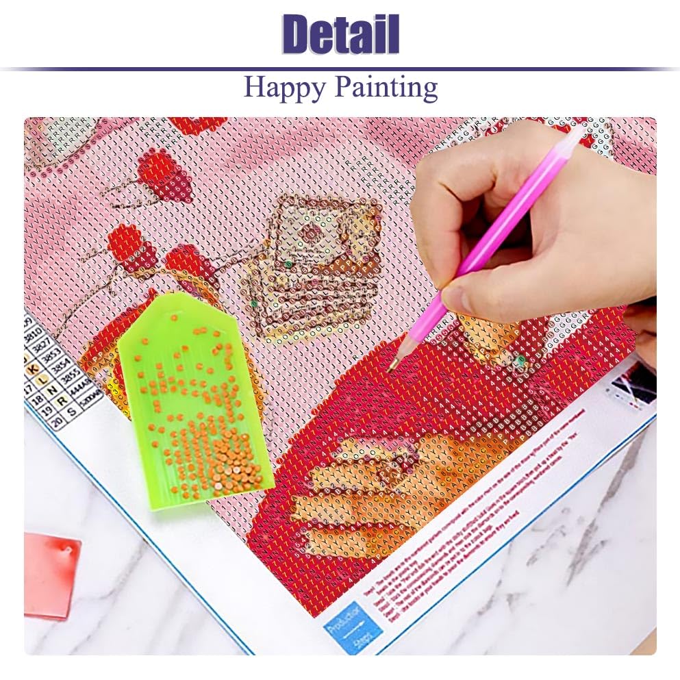 WUDWL 3 Pack Diamond Art Kits for Adults Diamond Painting Kits for Aduls - color: Q-025