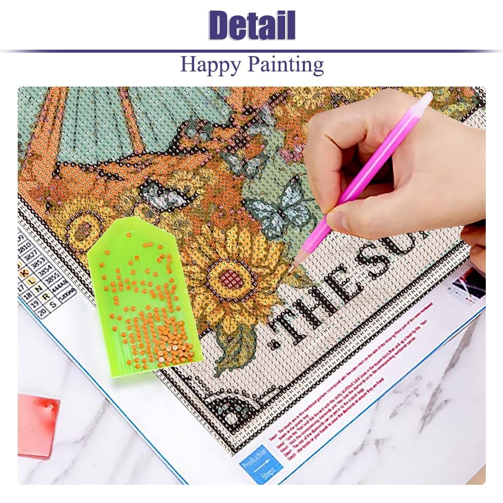 WUDWL 3 Pack Diamond Art Kits for Adults Diamond Painting Kits for Aduls - color: Q-030