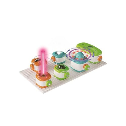 Miniland Set of 32 Electrical Experiments, Kids Games, STEM Game for Learning About Electricity in a Fun and Safe Way, Boys and Girls Ages 6 and Up, Building Toys | Circuit Genius - style: Circuit Genious